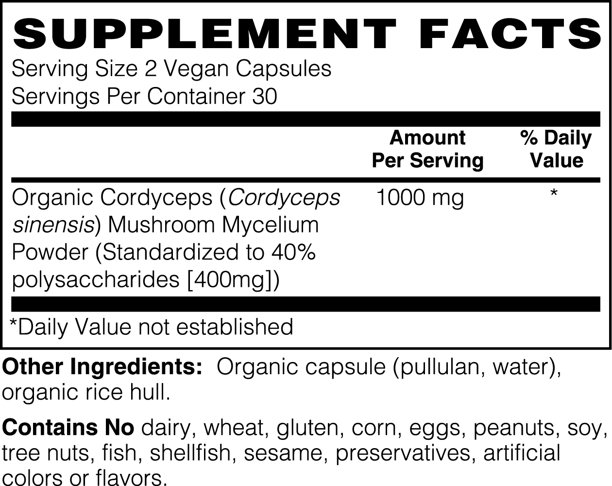 Advanced Cordyceps